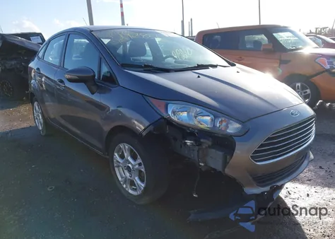 2014 Ford Fiesta Se из США, поврежденный, VIN 3FADP4BJ9EM234318